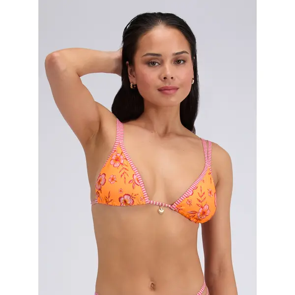 Aloha triangle bikini top