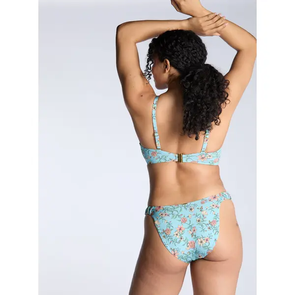 Cortona strapless ruched bikini top