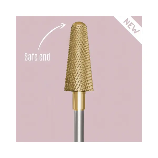 IQ Nails – Carbide Nail Drill Bit – Cone Safe End 6mm ZRN Coating 221XUFHP060
