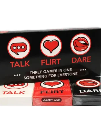 Sexy Valentine’s Day Party Bundle – 150 Game Cards for Adults – Fun and Flirty Card Game for Couples and Friends