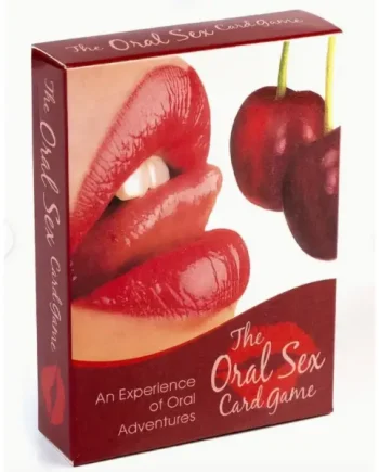 Box Of Oral Sex Card Game For Couple Flirting Sex Foreplay Card Game