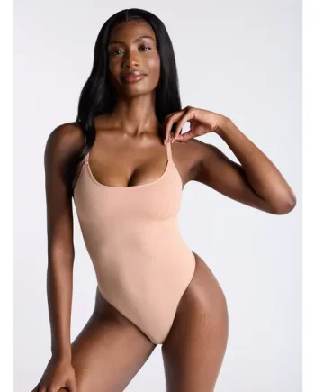 Smoothing built-in support bodysuit