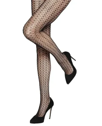 Charnos Geo Net Tights