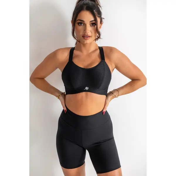 Energy High-Waist Cycling Short - Black