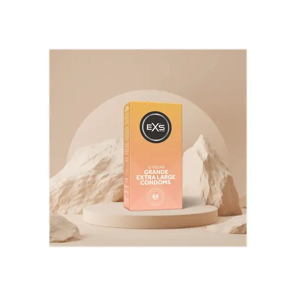 EXS Grande 64mm Condoms (12 Pack)