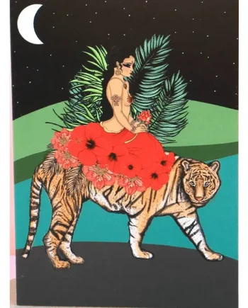 Ms Dre – Durga on Tiger (A6, A4 or A3)