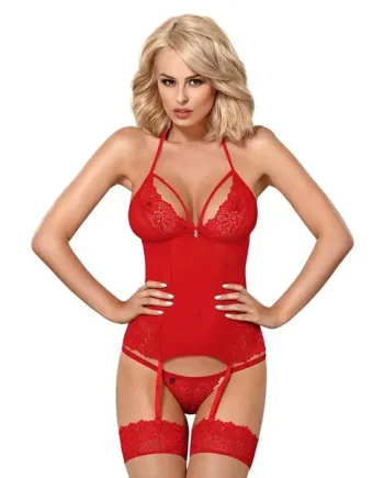 Erotic underwear Basque and String