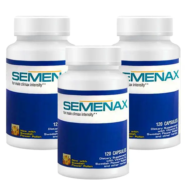 3 x Semenax Capsules for More Sperm