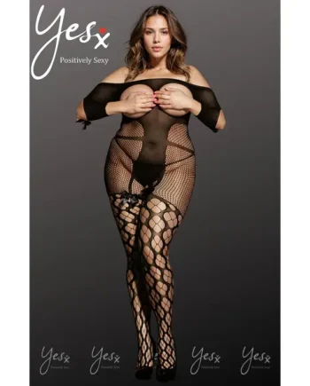 YesX YX815Q Bodystocking up to 5XL