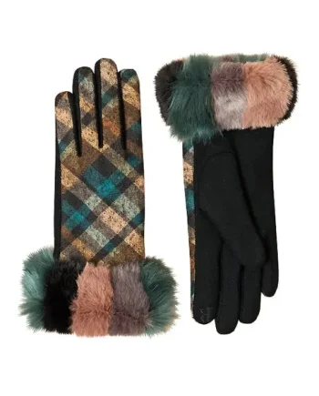 Pia Rossini Nikki Tartan Gloves