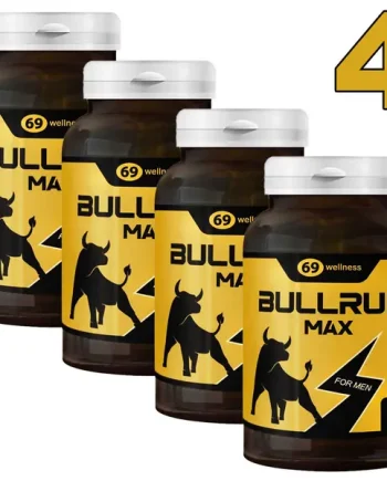 4 x BULLRUN sexual stimulant for men