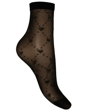 Charnos Sparkle Heart Anklet