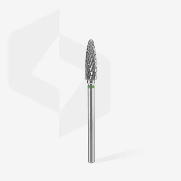 Staleks Carbide Nail Drill Bit CORN 4mm/14mm GREEN