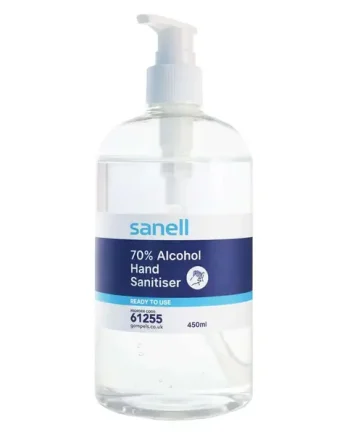 Sanell Alcohol Based Hand Sanitiser (450ml) Pump Bottle