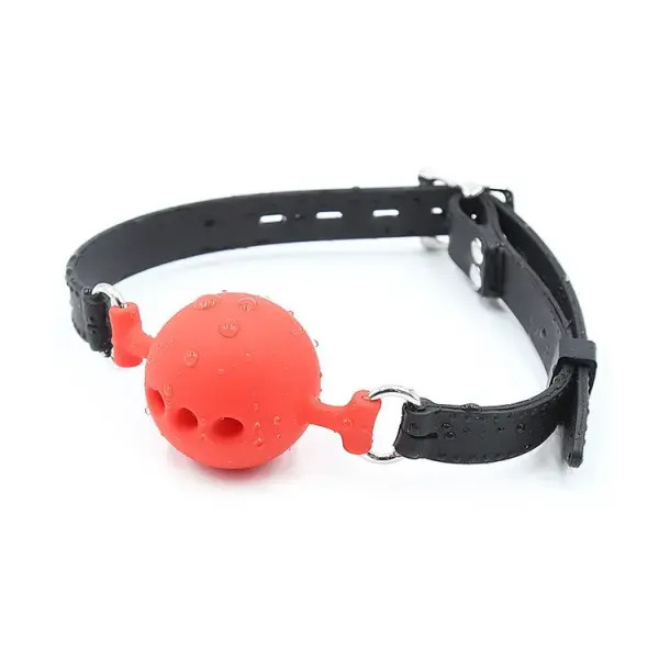 Luxury Breathable Ball Gag With Adjustable Strap