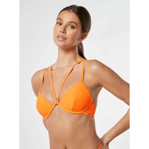 Seville plait bikini top