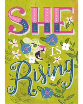 She is Rising – Greeting Card