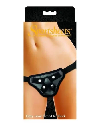 Sportsheets Strap On – Entry Level Black