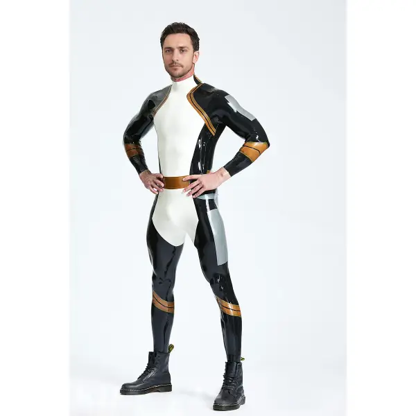 Latex Male Centaurus Catsuit