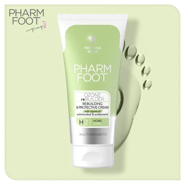 Pharm Foot OZONE reBUILDER – REBUILDING & PROTECTIVE CREAM 75ml