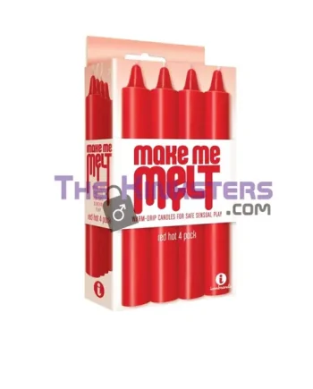 "Red Hot" Make Me Melt Warm-Drip Candles