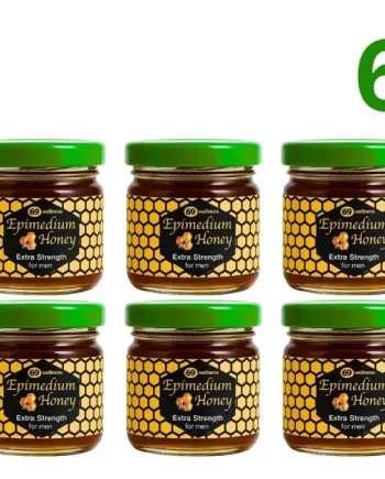 6 x Epimedium Honey for Men 40g. - Enhance Your Sexual Pleasure