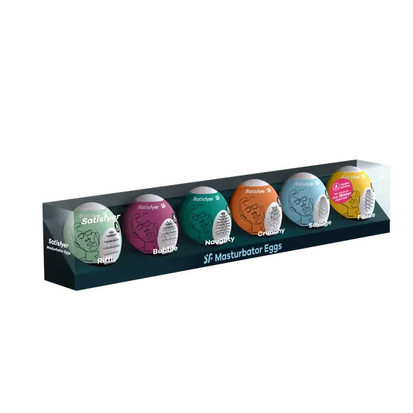 Satisfyer Masturbator Egg 6er Set