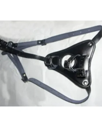 Leather Strap on Harness Adjustable
