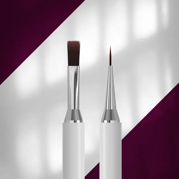 Staleks EXCLUSIVE 08/03 Double-sided brush gel 10mm /liner 10mm