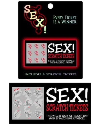 SEX! Scratch Tickets