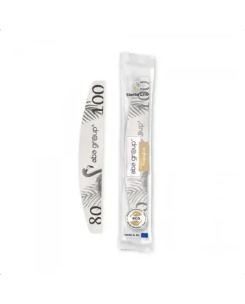 Aba Group SAFE PACK NAIL FILE HALF MOON Sterile 80/100