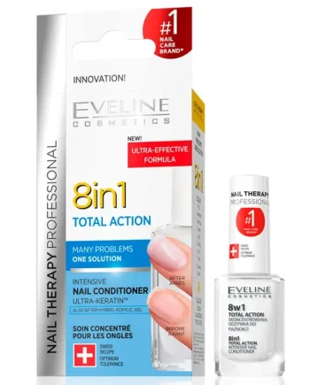 Eveline – 8in1 Total Action Intensive Nail Conditioner 12ml