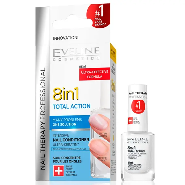 Eveline – 8in1 Total Action Intensive Nail Conditioner 12ml