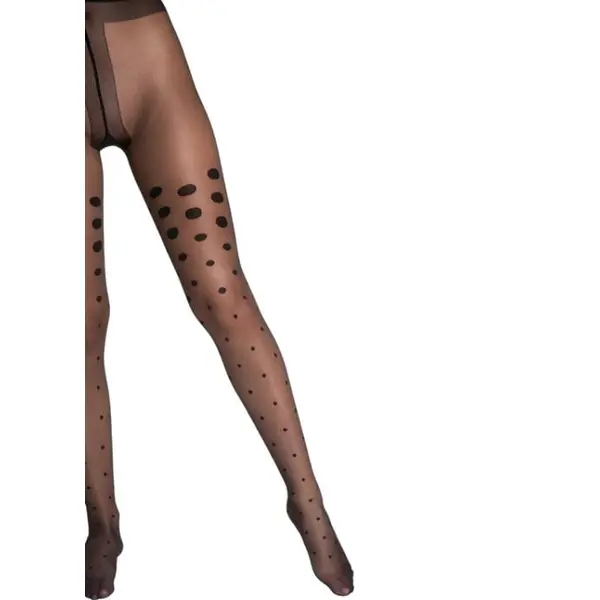 Fiore Natalie Polker Dot Tights