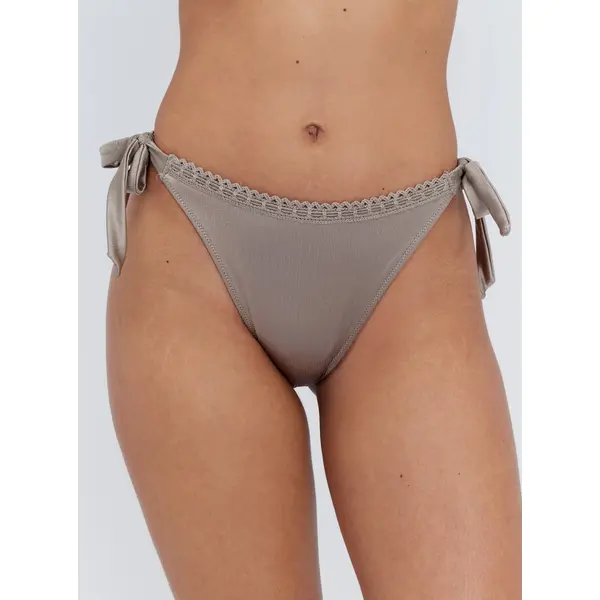Ibiza broderie tie side bikini bottoms