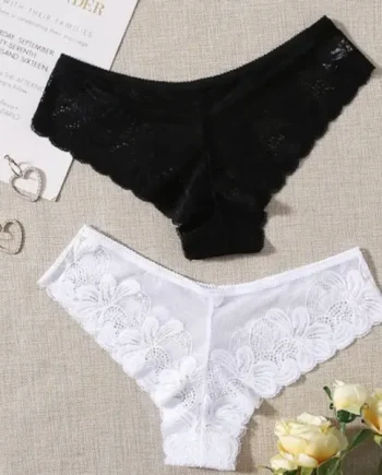 Two Piece Lace Underwear Set