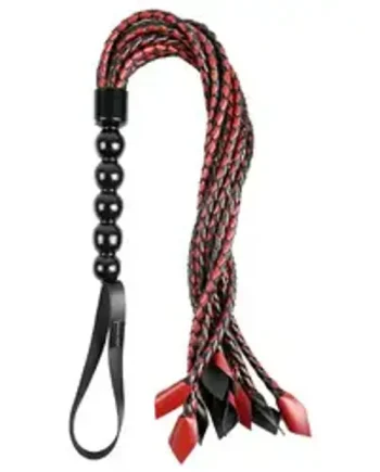Sportsheets Saffron Braided Flogger