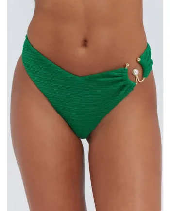 Mirada pearl cheeky brazilian bikini bottoms