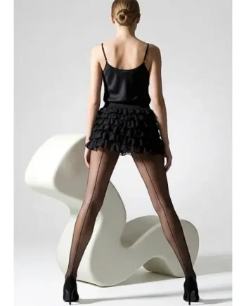 Gipsy French Heel Seamed Tights