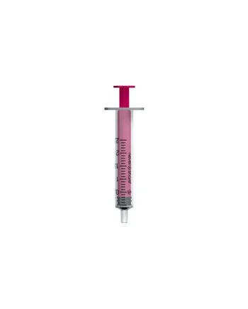 Nevershare 2ml Luer Slip Pink Syringes