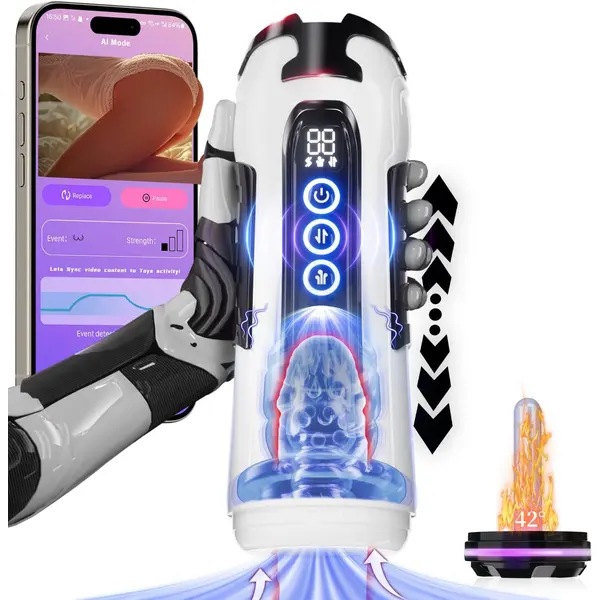 Multi-function Automatic Male Masturbators with APP Control
