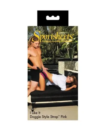 Doggie Style Strap Pink – Sportsheets