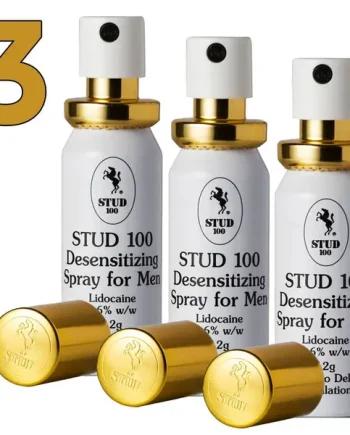 3 x STUD 100 - Last Longer and Enjoy Intimate Moments