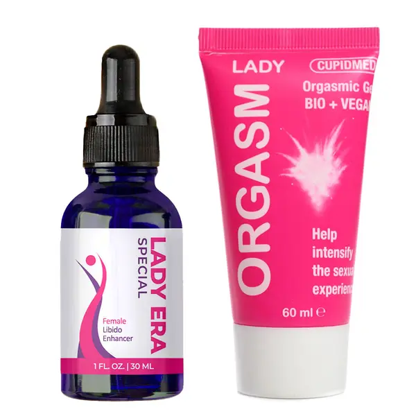 Lady Era Female Sexual Stimulant + Orgasm Lady Gel for women orgasms