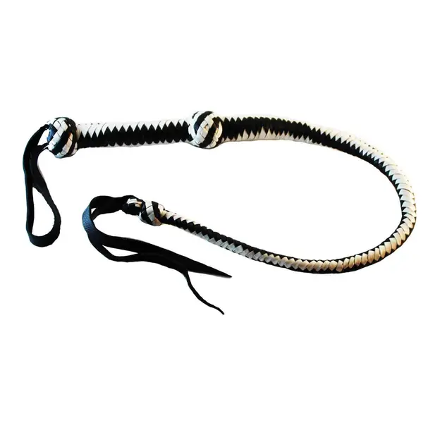 Leather Slave Whip Handmade
