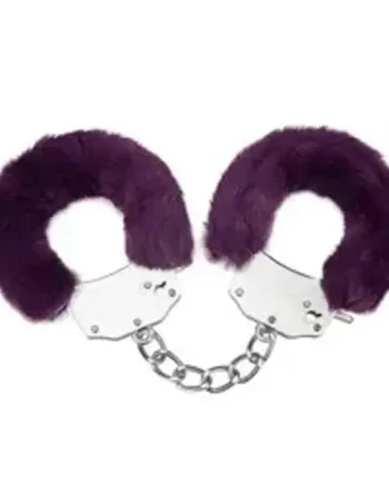 Me You Us Furry Handcuffs Purple
