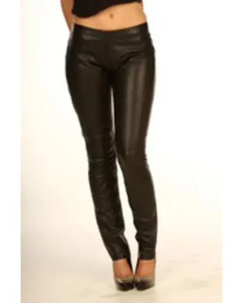 Full Grain Goat Leather Leggings