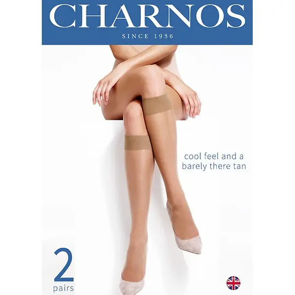 Charnos Simply Bare Knee Highs 2PP