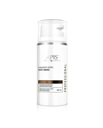 APIS – Professional Coffee Shot Anti-Ageing Face Cream with Caffeic Acid & Poppy Extract 100ml