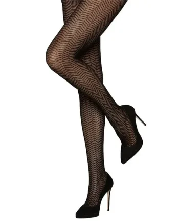 Charnos Chevron Fashion Tights